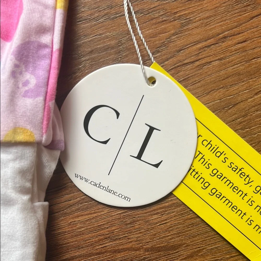 NWT Caden Lane One Piece Easter Pajama - Peep Bunny Marshmallows - Picture 2 of 6